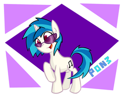 Size: 1280x1024 | Tagged: safe, artist:ibacchstudios, dj pon-3, vinyl scratch, g4, female, solo