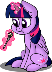 Size: 808x1116 | Tagged: safe, artist:strangiesleepy, twilight sparkle, alicorn, pony, g4, female, fork, magic, mare, solo, twilight sparkle (alicorn)