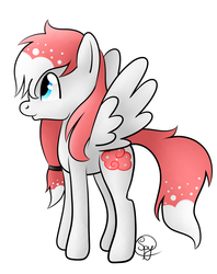 Size: 1005x1267 | Tagged: safe, artist:starshinefox, oc, oc only, oc:starlight shine, female, hairband, ponytail, solo