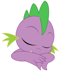 Size: 3994x4774 | Tagged: safe, artist:kp-shadowsquirrel, artist:tyler611, spike, dragon, g4, absurd resolution, baby, baby dragon, claws, cute, eyebrows, eyes closed, icon, male, simple background, sleeping, sleepy, solo, spikabetes, transparent background, vector