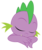 Size: 3994x4774 | Tagged: safe, artist:kp-shadowsquirrel, artist:tyler611, spike, dragon, g4, absurd resolution, baby, baby dragon, claws, cute, eyebrows, eyes closed, icon, male, simple background, sleeping, sleepy, solo, spikabetes, transparent background, vector