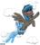 Size: 2667x3000 | Tagged: safe, artist:le-23, trixie, oc, g4, flying, high res