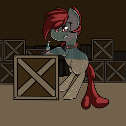 Size: 3000x3000 | Tagged: safe, artist:neuro, oc, oc only, oc:sparkle cola, food pony, original species, soda pony, fallout equestria, high res, see-through, solo