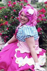 Size: 536x800 | Tagged: safe, artist:apertureashley, artist:inkyinkydoo, pinkie pie, human, g4, cosplay, irl, irl human, photo