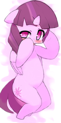 Size: 512x1024 | Tagged: safe, artist:oowob, twilight sparkle, alicorn, pony, g4, body pillow, body pillow design, female, hooves, licking, mare, solo, tongue out, twilight sparkle (alicorn)