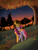 Size: 3000x3982 | Tagged: safe, artist:loll164, cheese sandwich, pinkie pie, g4, autumn, eyes closed, fanfic art, fanfic cover, female, high res, leaves, male, scenery, ship:cheesepie, shipping, straight, tree