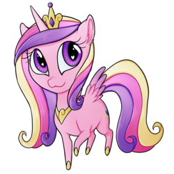 Size: 1000x1000 | Tagged: safe, artist:louiseweird, princess cadance, alicorn, pony, g4, female, mare, simple background, solo, transparent background