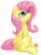 Size: 978x1318 | Tagged: safe, artist:ponimichla, fluttershy, g4, female, solo