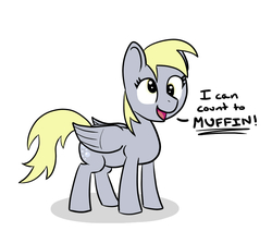 Size: 827x702 | Tagged: artist needed, safe, derpy hooves, pegasus, pony, g4, female, i can count to potato, mare, solo