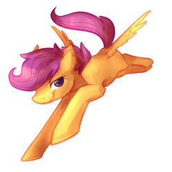 Size: 800x800 | Tagged: safe, artist:thelionmedal, scootaloo, g4, female, solo