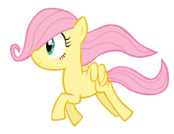 Size: 5000x3836 | Tagged: safe, artist:tardifice, fluttershy, g4, female, filly, filly fluttershy, simple background, transparent background, vector, younger