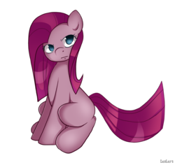 Size: 1280x1209 | Tagged: safe, artist:leslers, pinkie pie, g4, female, pinkamena diane pie, simple background, solo, transparent background