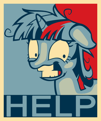 Size: 540x650 | Tagged: safe, artist:jamieswhiteshirt, twilight sparkle, g4, female, help, hope poster, poster, solo, twilight snapple