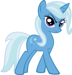 Size: 6000x6249 | Tagged: safe, artist:subjectbubblegum, trixie, pony, unicorn, g4, absurd resolution, alternate hairstyle, female, mare, simple background, solo, transparent background