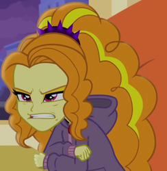 Size: 661x677 | Tagged: safe, adagio dazzle, equestria girls, g4, my little pony equestria girls: rainbow rocks, faic, female, gem, reaction image, siren gem, youtube link