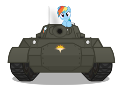 Size: 5000x3668 | Tagged: safe, artist:mrlolcats17, rainbow dash, g4, female, m18 super hellcat, simple background, solo, tank (vehicle), transparent background, vector
