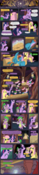 Size: 1280x5744 | Tagged: safe, artist:seventozen, fluttershy, rainbow dash, spike, twilight sparkle, comic:rocket to insanity, fanfic:rocket to insanity, g4, comic, fanfic, fanfic art, messy mane