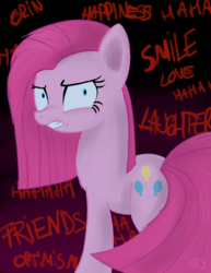 Size: 789x1020 | Tagged: safe, artist:xwreathofroses, pinkie pie, g4, female, pinkamena diane pie, solo