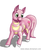 Size: 511x562 | Tagged: safe, artist:rjdaae, lickitung, pokémon, ponified, solo