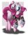 Size: 876x1083 | Tagged: safe, artist:sip, pinkie pie, g4, clothes, costume, face paint, female, mime, simple background, solo, tongue out, transparent background