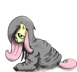 Size: 846x792 | Tagged: safe, artist:howard59rus, fluttershy, g4, clothes, female, solo, sweater, sweatershy