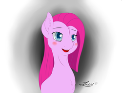 Size: 2500x1900 | Tagged: safe, artist:lordzid, pinkie pie, g4, cute, cuteamena, female, pinkamena diane pie, solo