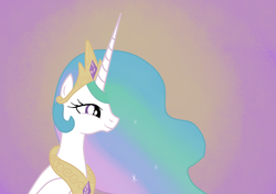 Size: 853x600 | Tagged: safe, artist:ced75, princess celestia, alicorn, pony, g4, female, mare, smiling, solo