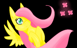 Size: 678x423 | Tagged: safe, artist:the-midnight-owl, fluttershy, g4, female, solo