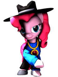 Size: 894x1192 | Tagged: safe, artist:longsword97, pinkie pie, g4, 3d, female, rapper pie, solo, source filmmaker