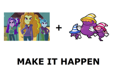 Size: 1401x783 | Tagged: safe, screencap, adagio dazzle, aria blaze, sonata dusk, equestria girls, g4, my little pony equestria girls: rainbow rocks, beldam, exploitable meme, female, gem, jewelry, make it happen, marilyn, meme, paper mario, paper mario: the thousand year door, pendant, shadow siren, siren gem, super mario, the dazzlings, vivian (paper mario)