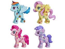 Size: 752x564 | Tagged: safe, amethyst star, fluttershy, pinkie pie, rainbow dash, sparkler, g4, female, irl, my little pony pop!, photo, toy