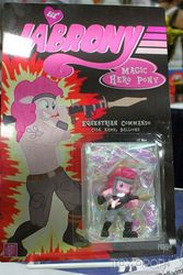 Size: 480x720 | Tagged: safe, pinkie pie, g4, bubble berry, g.i. joe, jabrony, lil jabrony, lil' jabrony, male, rocket launcher, rpg-7, rule 63, solo, this will end in cupcakes, toy, wat