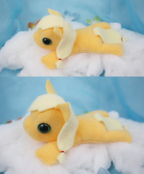 Size: 1207x1460 | Tagged: safe, artist:bluepaws21, applejack, g4, filly, irl, photo, plushie