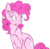 Size: 782x767 | Tagged: safe, artist:fizzy-dog, pinkie pie, g4, ear fluff, female, fluffy, solo, startled