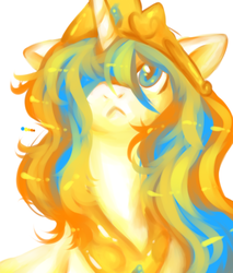 Size: 500x588 | Tagged: safe, artist:fizzy-dog, princess celestia, g4, female, solo