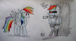 Size: 1024x563 | Tagged: safe, artist:blueboxdave, rainbow dash, .mov, swag.mov, g4, crush kill destroy swag, r-dash 5000, swag, wingboner