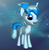 Size: 325x332 | Tagged: safe, oc, oc:iselle, pony, unicorn, ponylumen, 3d, hurricane iselle, ponified, wat