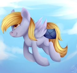 Size: 1800x1696 | Tagged: safe, artist:joo13, derpy hooves, pegasus, pony, g4, female, mailbag, mare, solo