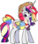 Size: 1436x1685 | Tagged: safe, artist:mushroomcookiebear, applejack, fluttershy, pinkie pie, rainbow dash, rarity, twilight sparkle, alicorn, pony, seraph, seraphicorn, g4, appleflaritwidashpie, ear fluff, final form, freckles, fusion, help us, heterochromia, looking at you, mane six, multiple wings, not salmon, simple background, smiling, third eye, transparent background, vector, wat, we have become one, what has magic done, what has science done, wtf