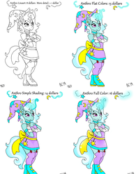 Size: 974x1250 | Tagged: safe, artist:bunnycat, trixie, anthro, g4, commission, commission info, cute, magic, magical girl