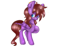 Size: 1024x768 | Tagged: safe, artist:szopwmeloniku, oc, oc only, oc:light moon, pegasus, pony, solo, standing