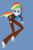 Size: 343x516 | Tagged: artist needed, safe, rainbow dash, equestria girls, blazer, clothes, cosplay, cute, dashabetes, doctor who, necktie, pants, shirt, suit, tenth doctor, trainers