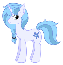 Size: 928x952 | Tagged: safe, oc, oc only, oc:nightshade, bat pony, hybrid, pony, unicorn, offspring, offspring's offspring, parent:oc:anthea, parent:oc:princess nidra, parents:oc x oc, solo