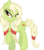 Size: 1406x1600 | Tagged: safe, artist:spyker88, granny smith, earth pony, pony, g4, bedroom eyes, female, mare, simple background, solo, transparent background, wet mane, young granny smith, younger