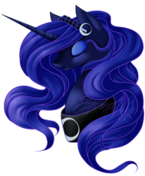 Size: 1280x1557 | Tagged: safe, artist:eternanyx-art, princess luna, g4, eyes closed, female, open mouth, simple background, solo, transparent background