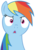 Size: 5057x7256 | Tagged: safe, artist:lykas13, rainbow dash, pony, g4, absurd resolution, confused, female, mare, open mouth, reaction image, simple background, solo, transparent background, vector