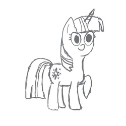 Size: 1000x1000 | Tagged: safe, artist:thelazyjumpcut, twilight sparkle, g4, female, practice, sketch, solo