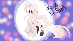 Size: 3200x1800 | Tagged: safe, artist:spygirl600, ia, ponified, vocaloid