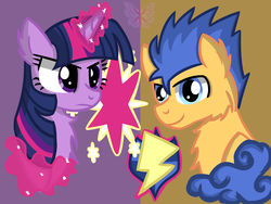 Size: 1280x960 | Tagged: safe, artist:haley, flash sentry, twilight sparkle, alicorn, pony, g4, cutie mark, female, mare, twilight sparkle (alicorn)