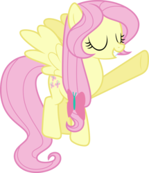 Size: 1024x1191 | Tagged: safe, artist:petalierre, fluttershy, g4, alternate hairstyle, female, solo